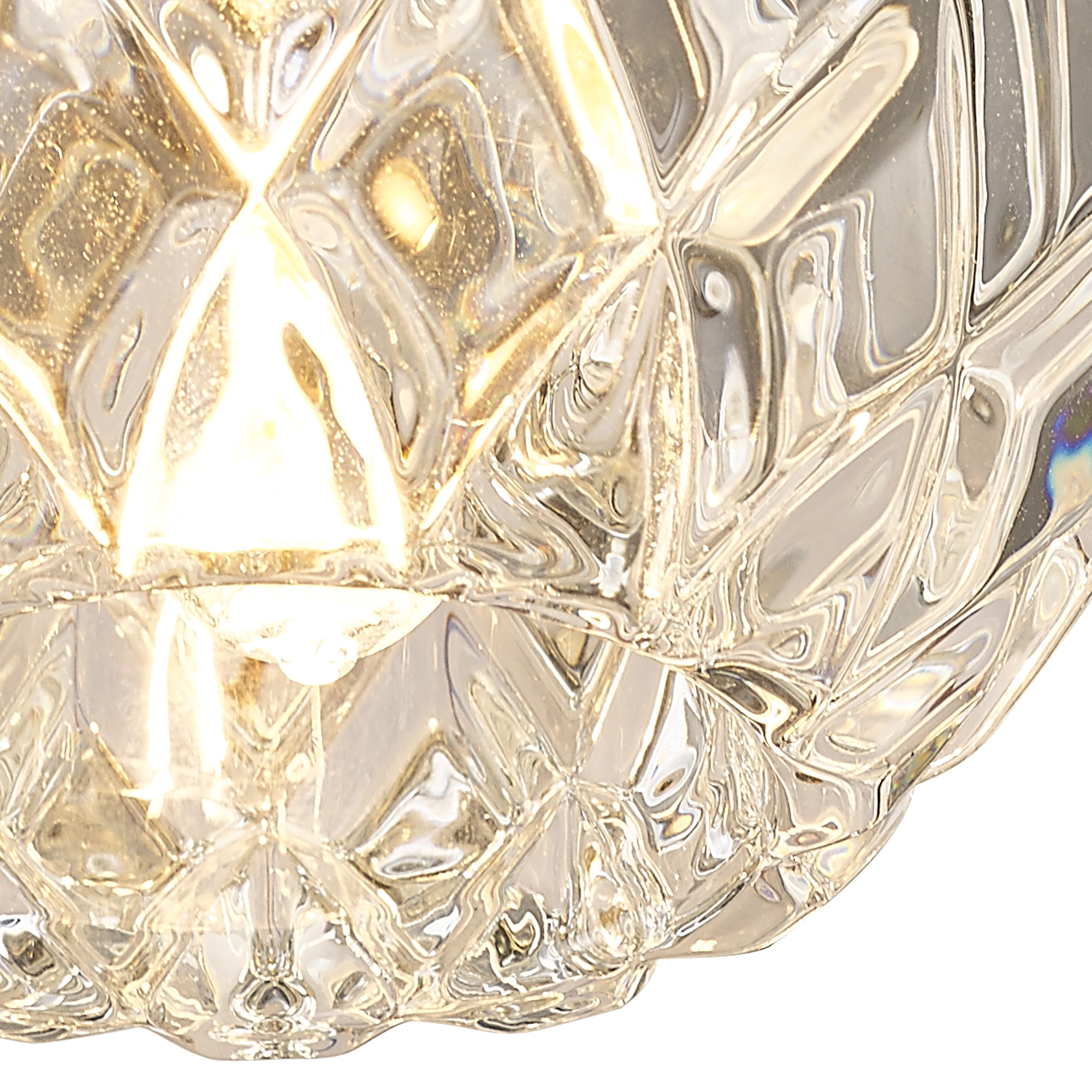 Ria Crystal Ceiling Lights Diyas Recessed Crystal Lights